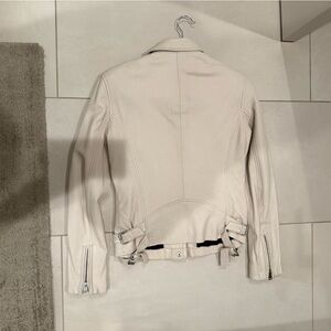 IRO Off-White Leather Jacket